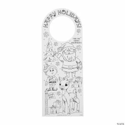 New 💯 Rudolph the Red-Nosed Reindeer® 🎁 Christmas Doorknob Hanger Sticker Scenes - 12 Pc. 🧨 -Cheap Christmas Crafts Store rudolph the red nosed reindeer sup sup christmas doorknob hanger sticker scenes 12 pc 14091025 a03