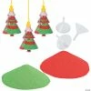 New ✨ Sand Art 🎄 Christmas Tree Necklace Craft Kit for 24 ❤️