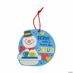 Cheapest ๐ Serve Like Jesus Ornament Craft Kit - Makes 12 ๐