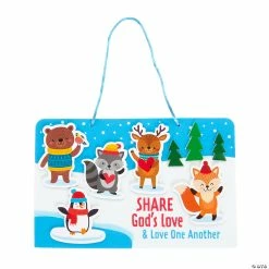 Wholesale ❤️ Share God’s Love Sign Craft Kit - Makes 12 😀