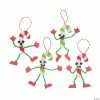 Buy 🔔 Silly 🍬 Candy Cane Ornament Craft Kit - Makes 12 🎁