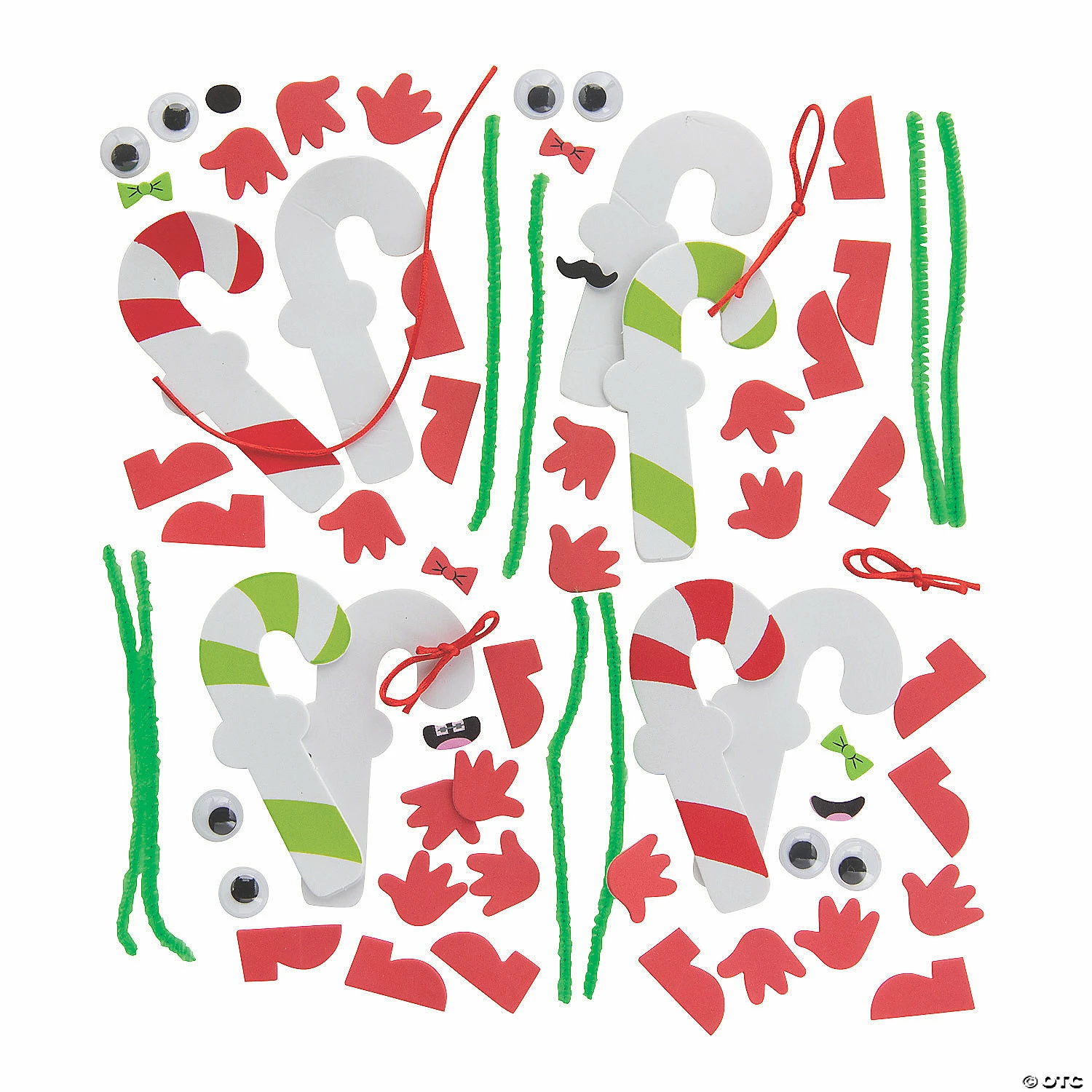 Buy π Silly π¬ Candy Cane Ornament Craft Kit - Makes 12 π 2 Buy π Silly π¬ Candy Cane Ornament Craft Kit - Makes 12 π - Image 2