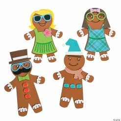 Best Sale ⌛ Silly Gingerbread Magnet Craft Kit - Makes 12 ⭐