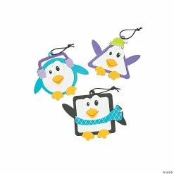 Outlet π Simple Shape Penguin Ornament Craft Kit - Makes 12 π