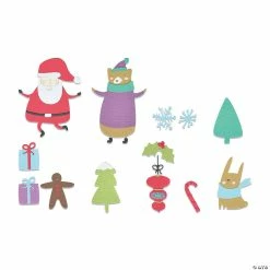 Promo 🎁 Sizzix Thinlits Dies By Olivia Rose 11/Pkg-Doodle 🎅 Christmas 😀