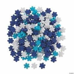 Wholesale 🎁 Snowflake Bead Assortment - 300 Pc. 🔥