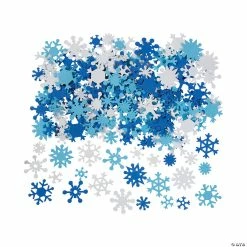 Budget 😉 Snowflake Craft Shapes - 400 Pc. 🛒