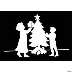 Coupon 😍 Stencil 🔔 Christmas Tree Family 😀