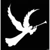 Brand new 🥰 Stencil Trumpet Angel, Stainless 👏