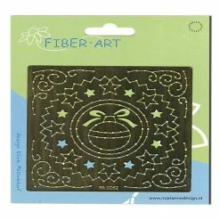 Promo ⌛ Stencils Fiber Art Stencil ❄ Christmas Ball ✔️