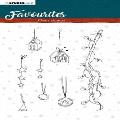 Coupon 🌟 Studio Light Clear Stamp Winter's Favourites 105x148mm nr507 🎁