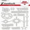Buy 😍 Studio Light SL Cutting Die 🎅 Christmas Merry 🎅 Christmas ENG 2 Essentials 105x148mm nr119 🛒