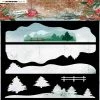 Coupon 👏 Studio Light SL Mask Layered Winter Landscape Sending Joy 148x210mm nr33 🧨