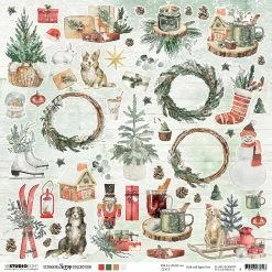 Hot Sale 🥰 Studio Light SL Scrap 200gr Ultimate Scrap Winter Collection 3048x3048x02mm 1 sh nr97 ⌛