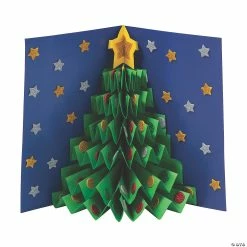 New π₯° Tabletop Accordion β Christmas Tree Craft Kit - Makes 12 β