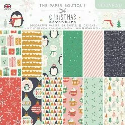 Top 10 😍 The Paper Boutique 🔔 Christmas Adventure 12x12 Paper Pad ⭐