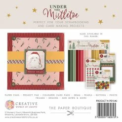 Hot Sale ✔️ The Paper Boutique Under the Mistletoe 6x6 Paper Pad ⭐ -Cheap Christmas Crafts Store the paper boutique under the mistletoe 6x6 paper pad14161195 a02NOWA