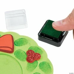 Budget ✔️ Thumbprint Wreath Picture Frame 🔔 Christmas Ornament Craft Kit - Makes 12 🎉 -Cheap Christmas Crafts Store thumbprint wreath picture frame christmas ornament craft kit makes 1213613489 a03