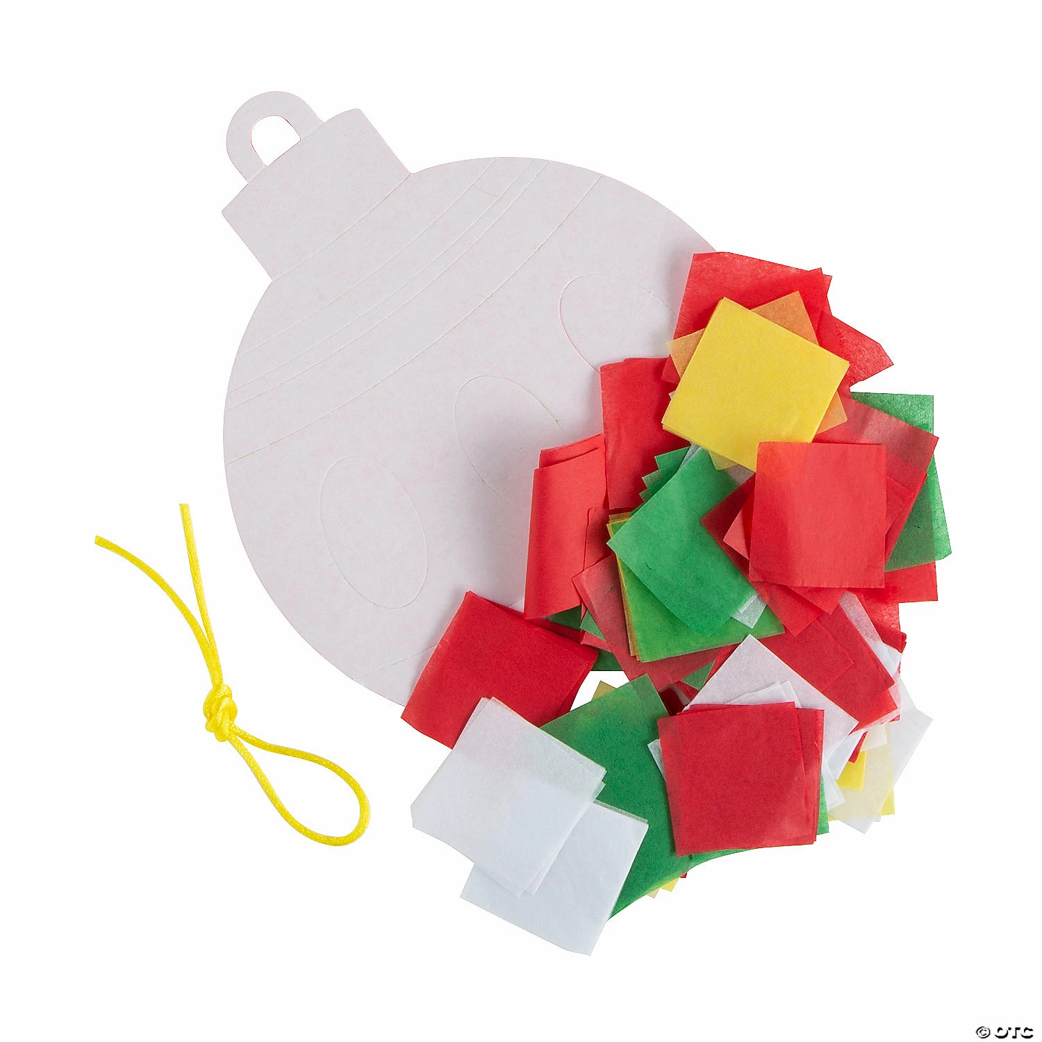 Flash Sale π Tissue Paper π Christmas Ornament Craft Kit- Makes 12 𧨠2 Flash Sale π Tissue Paper π Christmas Ornament Craft Kit- Makes 12 𧨠- Image 2