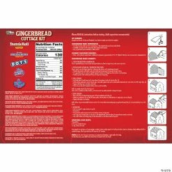 Outlet 🎉 Tootsie Roll® Gingerbread House Kit 👍 -Cheap Christmas Crafts Store tootsie roll sup sup gingerbread house kit13991220 a05