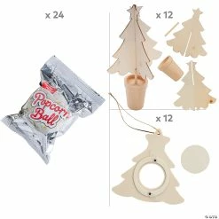 Hot Sale ✨ Trees & Treats Craft Kit for 12 🤩 -Cheap Christmas Crafts Store trees and treats craft kit for 1214110195 a02
