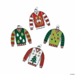 Outlet ✨ Ugly Sweater Enamel Charms - 12 Pc. 🎁