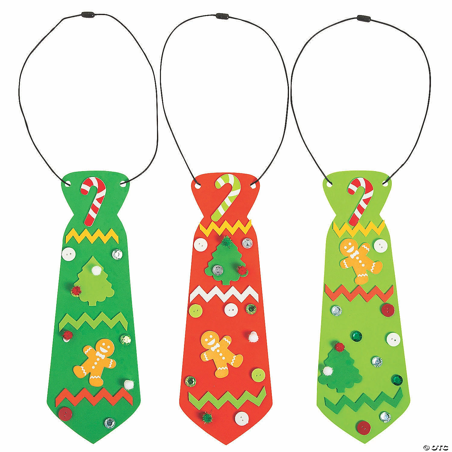 Discount π Ugly Sweater Tie Craft Kit - Makes 12 π 1 Discount π Ugly Sweater Tie Craft Kit - Makes 12 π