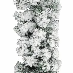 Cheapest 🥰 VidaXL 🔔 Christmas Garland with Flocked Snow Green 32.8' PVC 🔔 -Cheap Christmas Crafts Store vidaxl christmas garland with flocked snow green 32 8 pvc14191814 a02NOWA