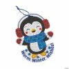 Outlet 🔔 Winter Penguin Glitter Mosaic Craft Kit- Makes 12 ✨