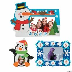 Best reviews of 🎉 Winter Picture Frame Magnet Craft Kit Assortment - Makes 144 ✨