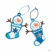 Cheap 🧨 Winter Snowman Stocking 🎄 Christmas Ornament Craft Kit - Makes 12 ❤️
