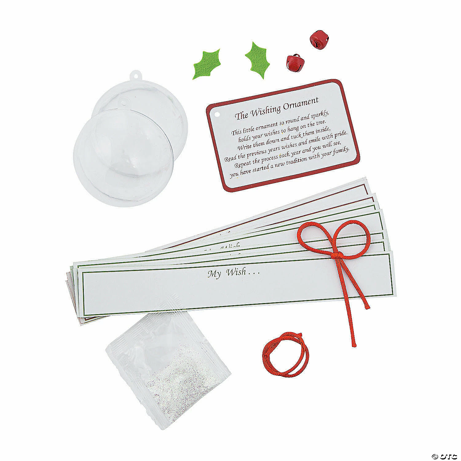 Cheap β Wishing Ornament π
Christmas Craft Kit - Makes 6 π 2 Cheap β Wishing Ornament π
Christmas Craft Kit - Makes 6 π - Image 2