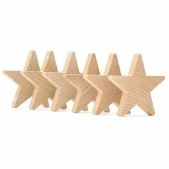 Best reviews of ❤️ Woodpeckers Crafts, DIY Unfinished Wood 1" Star, Pack of 250 ✔️