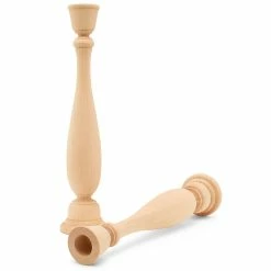 Buy 😍 Woodpeckers Crafts, DIY Unfinished Wood 11" Candlestick, Pack of 2 🧨 -Cheap Christmas Crafts Store woodpeckers crafts diy unfinished wood 11 candlestick pack of 214119862 a02NOWA