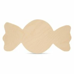 Cheap 💯 Woodpeckers Crafts, DIY Unfinished Wood 12" 🍬 Candy Cutout Pack of 3 ⌛