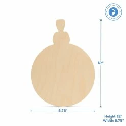 Discount 😀 Woodpeckers Crafts, DIY Unfinished Wood 12" 🎄 Christmas Ornament Cutout, Pack of 3 🧨 -Cheap Christmas Crafts Store woodpeckers crafts diy unfinished wood 12 christmas ornament cutout pack of 314123040 a02NOWA