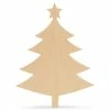 Top 10 🔔 Woodpeckers Crafts, DIY Unfinished Wood 18" 🎄 Christmas Tree with Star Cutout, Pack of 5 👍