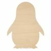 Budget ✨ Woodpeckers Crafts, DIY Unfinished Wood 18" Penguin Cutout Pack of 12 🔔