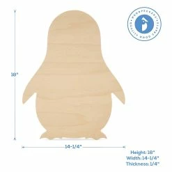 Best deal 😉 Woodpeckers Crafts, DIY Unfinished Wood 18" Penguin Cutout Pack of 6 🥰 -Cheap Christmas Crafts Store woodpeckers crafts diy unfinished wood 18 penguin cutout pack of 614128968 a02NOWA