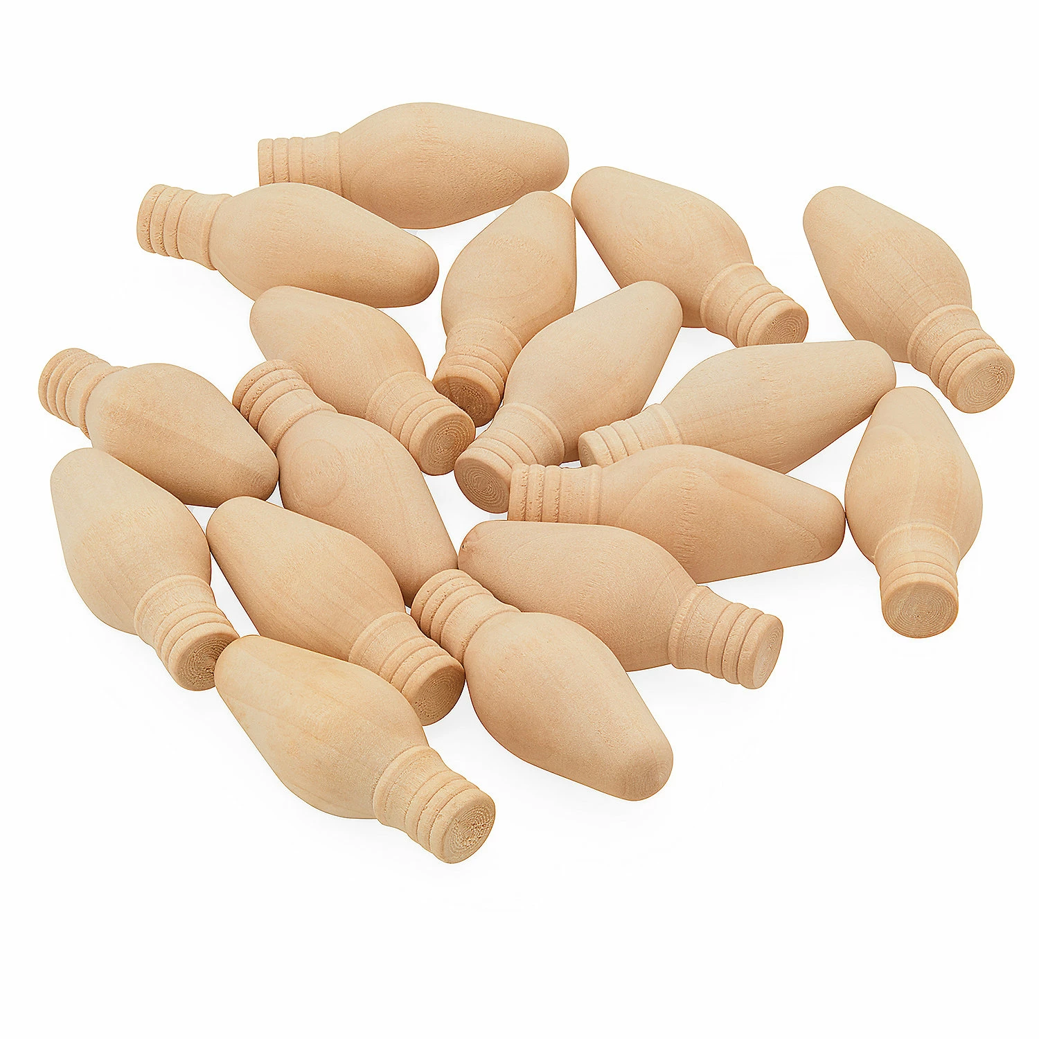 Outlet π₯ Woodpeckers Crafts, DIY Unfinished Wood 2-1/8" π Christmas Light Bulb, Pack of 25 π₯° 2 Outlet π₯ Woodpeckers Crafts, DIY Unfinished Wood 2-1/8" π Christmas Light Bulb, Pack of 25 π₯° - Image 2