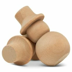 Top 10 🧨 Woodpeckers Crafts, DIY Unfinished Wood 2-1/8" Snowman Peg Dolls, Pack of 25 😍