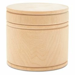 Budget ✨ Woodpeckers Crafts, DIY Unfinished Wood 2-5/8" Trinket Box Pack of 10 ❤️