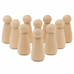 Cheap 😀 Woodpeckers Crafts, DIY Unfinished Wood 2" Angel Peg Dolls, Pack of 50 🔥