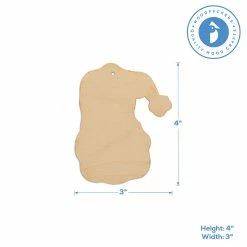 Coupon 🤩 Woodpeckers Crafts, DIY Unfinished Wood 4" Santa Cutout, Pack of 10 😉 -Cheap Christmas Crafts Store woodpeckers crafts diy unfinished wood 4 santa cutout pack of 1014118753 a02NOWA