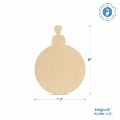 Hot Sale 🌟 Woodpeckers Crafts, DIY Unfinished Wood 6" 🎄 Christmas Ornament Cutout, Pack of 25 👍 -Cheap Christmas Crafts Store woodpeckers crafts diy unfinished wood 6 christmas ornament cutout pack of 2514121160 a02NOWA