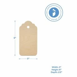 Top 10 🔥 Woodpeckers Crafts, DIY Unfinished Wood 6" Gift Tag Cutout Pack of 6 ✨ -Cheap Christmas Crafts Store woodpeckers crafts diy unfinished wood 6 gift tag cutout pack of 614128951 a02NOWA