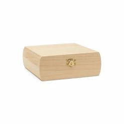 Promo 👍 Woodpeckers Crafts, DIY Unfinished Wood 7" Craft Box, Pack of 2 ✔️