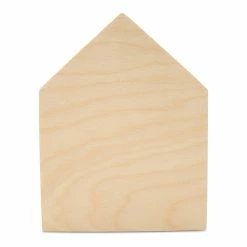 Outlet 💯 Woodpeckers Crafts, DIY Unfinished Wood House Chunky Cutout Pack of 2 😉