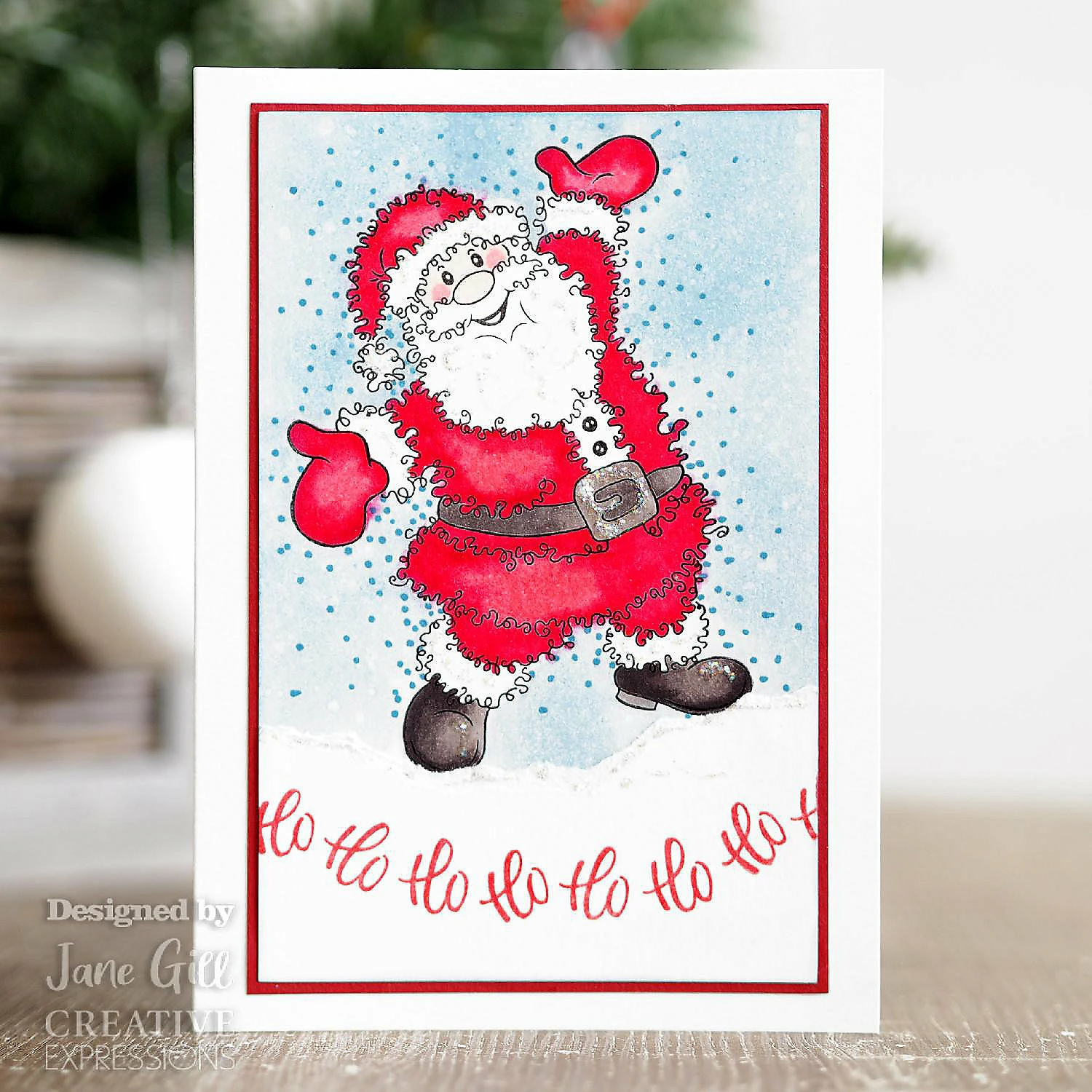 Buy π Woodware Craft Collection Woodware Clear Singles Festive Fuzzies Santa 4 in x 6 in Stamp π 4 Buy π Woodware Craft Collection Woodware Clear Singles Festive Fuzzies Santa 4 in x 6 in Stamp π - Image 4