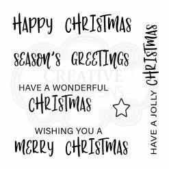 Flash Sale 🎉 Woodware Craft Collection Woodware Clear Singles Useful 🎄 Christmas 4 in x 4 in Stamp 🔥 -Cheap Christmas Crafts Store woodware craft collection woodware clear singles useful christmas 4 in x 4 in stamp14162942 a03NOWA